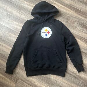 NFL Black Steelers Men's Hoodie Nike Medium